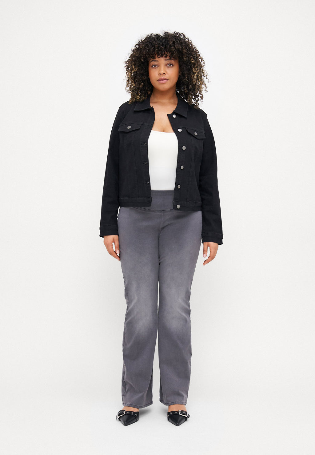 Flared fit CARAUGUSTA High waist Media 2