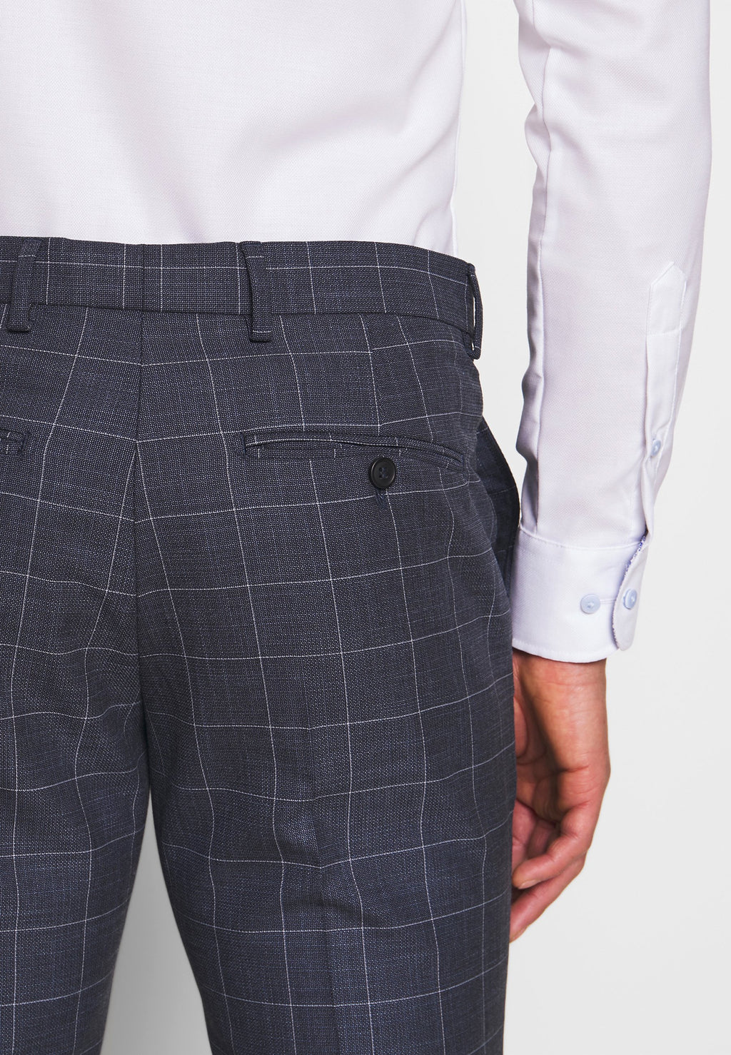 Selected SLHSLIM MAZEAIR CHECK SUIT