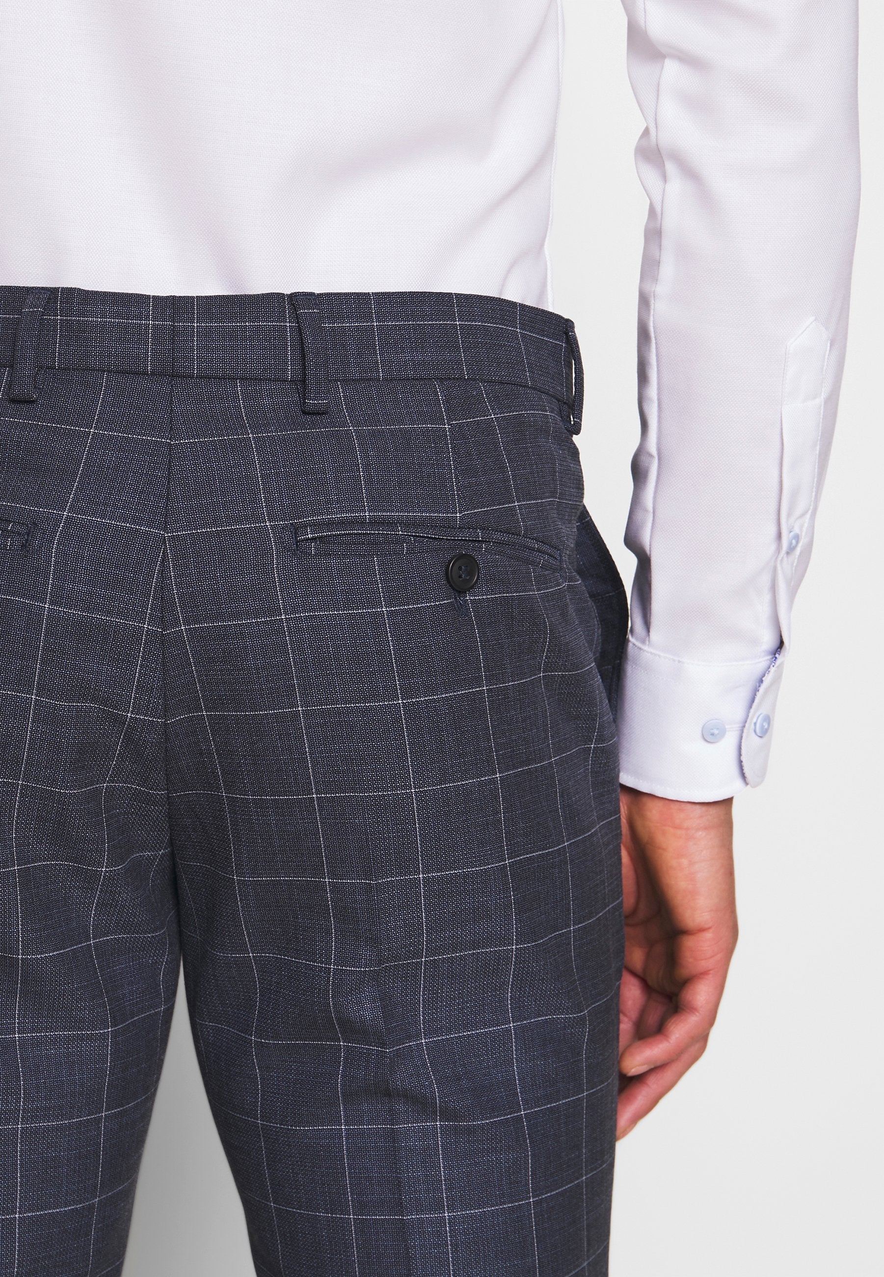 Selected SLHSLIM MAZEAIR CHECK SUIT