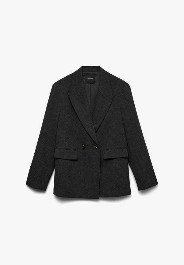 Vero Moda VMBESTIE - Blazer - dark grey melange