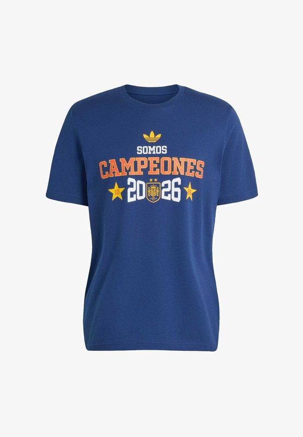 adidas Performance SPAIN AWAY WC26 WINNER T-SHIRT WOMEN - Print T-shirt - dark blue