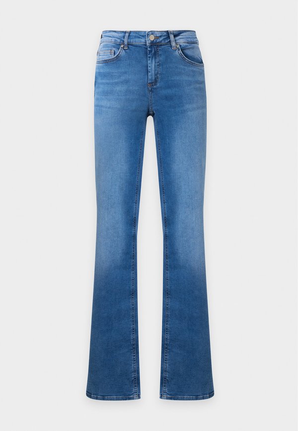 ONLY ONLBLUSH - Straight leg jeans - medium blue denim