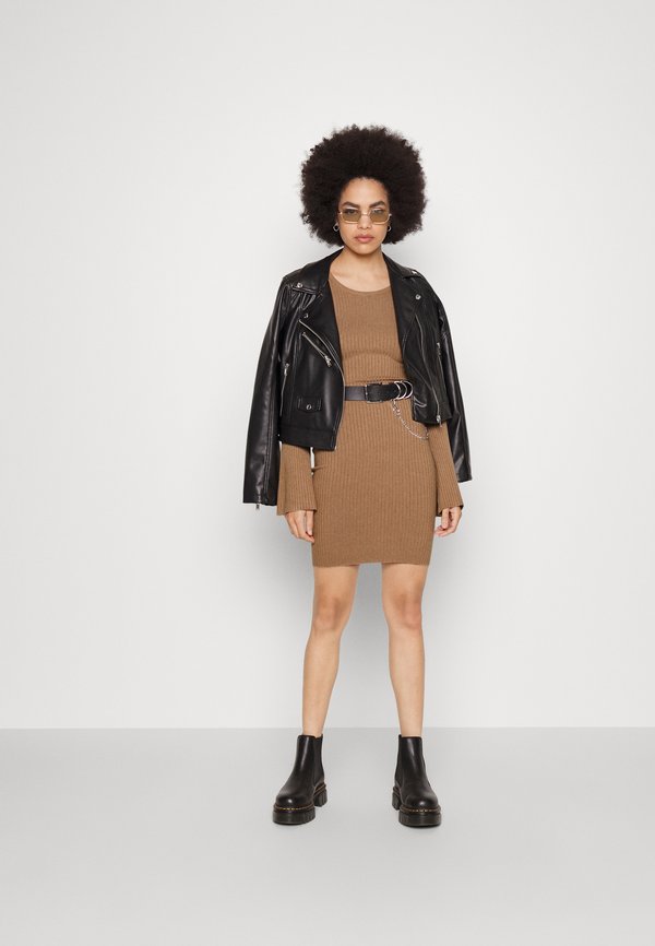 Even&Odd KNIT LOOSE FIT FLARED SLEEVES DRESS