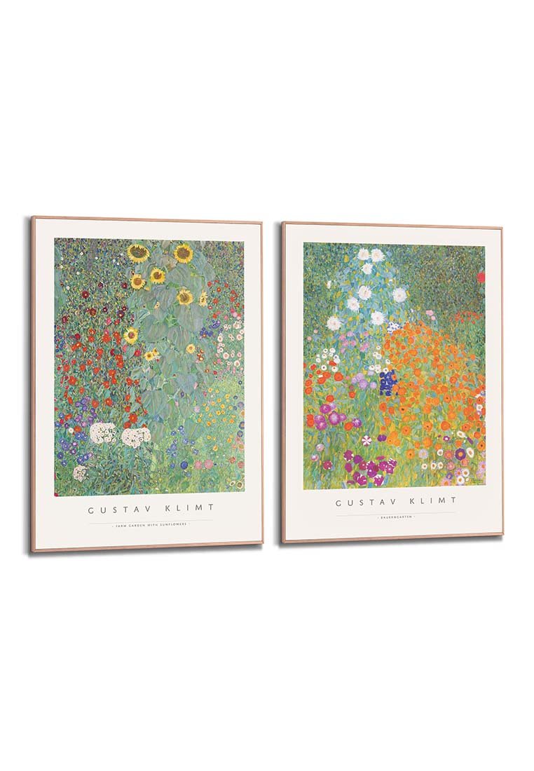 Orange Wallz KLIMT GARDENS 2 PACK