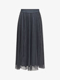 ONLY ONLLAVINA  - A-line skirt - asphalt