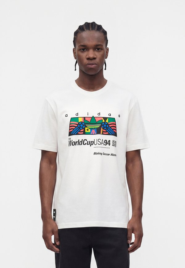 adidas Originals UNISEX - Print T-shirt - white