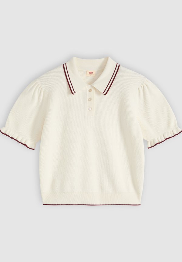 Levi's® SUPER SOFT - Polo shirt - egret / cabernet egret / cabernet