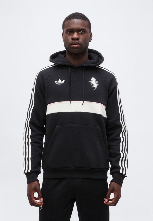 adidas Originals JUVENTUS TURIN HOODIE - Club wear - black