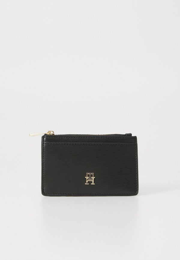 Tommy Hilfiger HILFIGER ICON ZIP CREDIT CARD HOLDER - Wallet - black