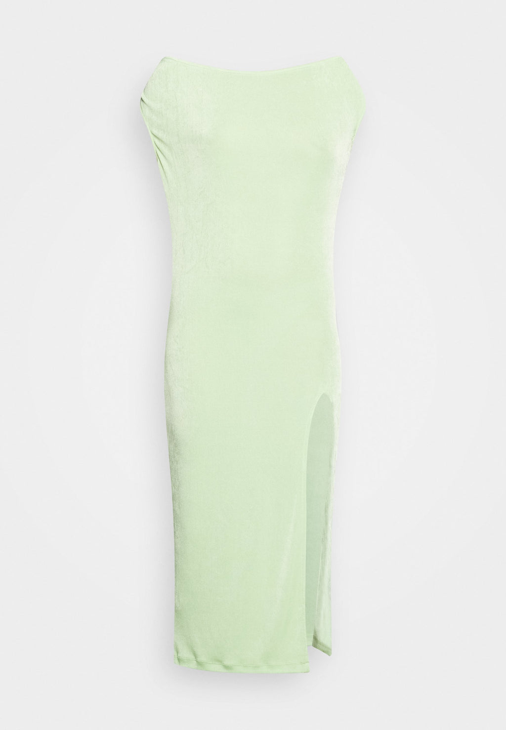 NA-KD JOSEFINE SLIP SHOULDER HIGH SLIT DRESS