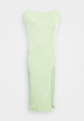 NA-KD JOSEFINE SLIP SHOULDER HIGH SLIT DRESS