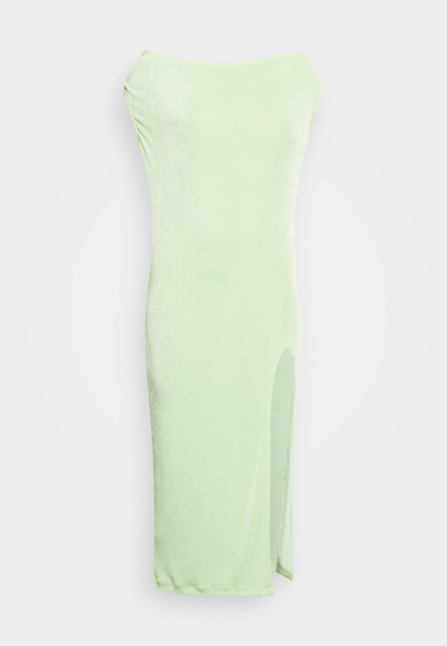 NA-KD JOSEFINE SLIP SHOULDER HIGH SLIT DRESS