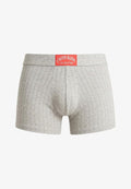 Calvin Klein TRUNK - Trunks - grey heather w  punch pink