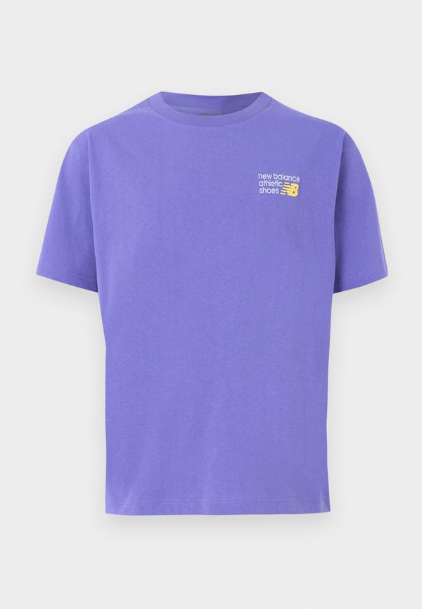 New Balance ATHLETICS PREMIUM LOGO  - Basic T-shirt - electric purple