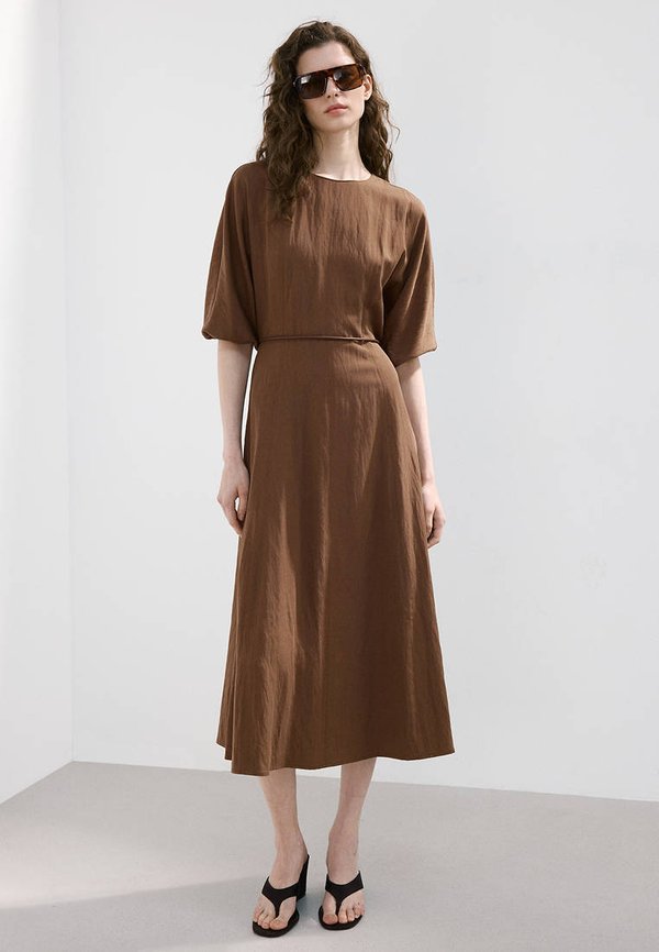Mango Day dress - brown