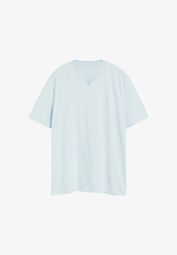 s.Oliver T-SHIRT - Basic T-shirt - hellblau