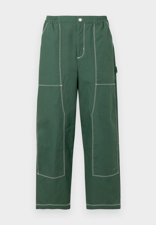 Nike Sportswear STREET PANT - Trousers - fir/antique silver coloured