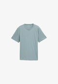 TOM TAILOR Basic T-shirt - grey mint