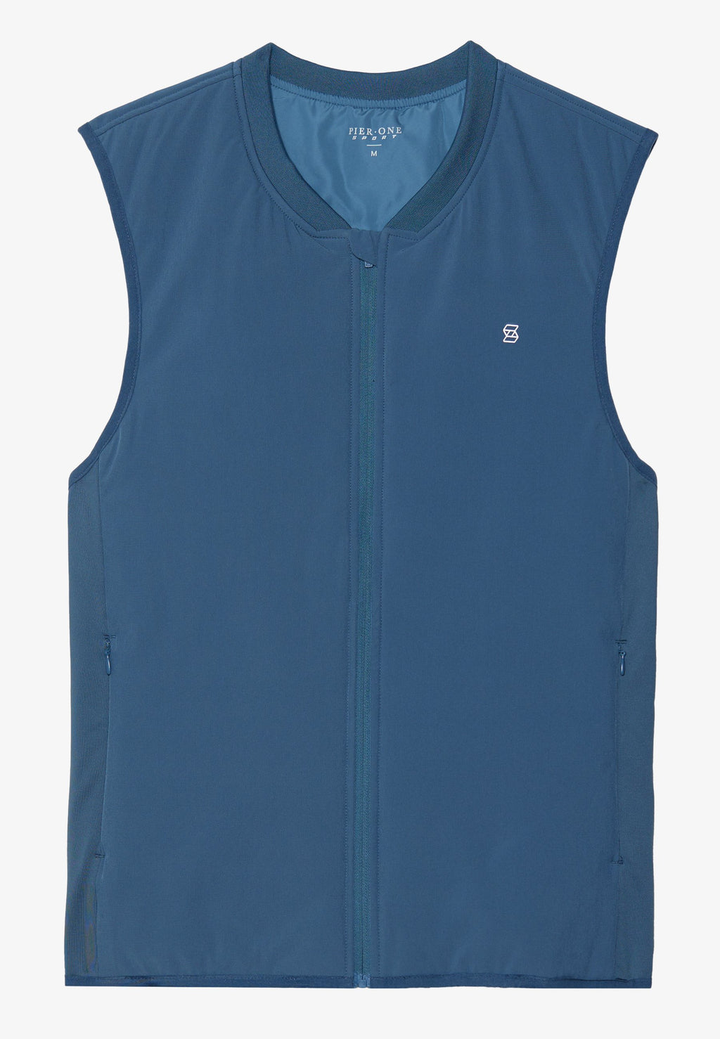 Pier One Sport SLEEVELESS ZIP UP TRAINING GILET WITH POCKETS
