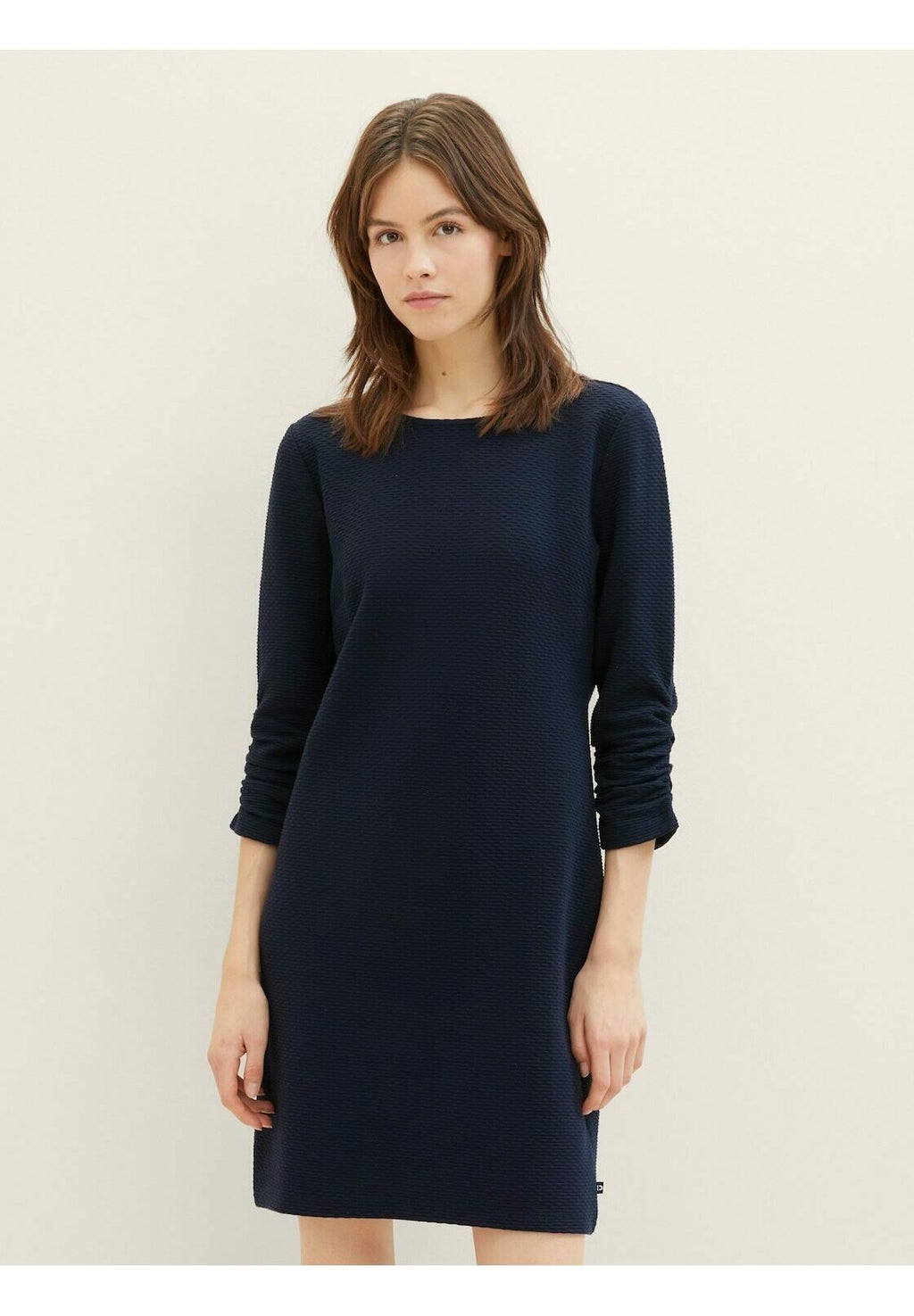 TOM TAILOR DENIM DRESS WITH SLEEVE DETAIL