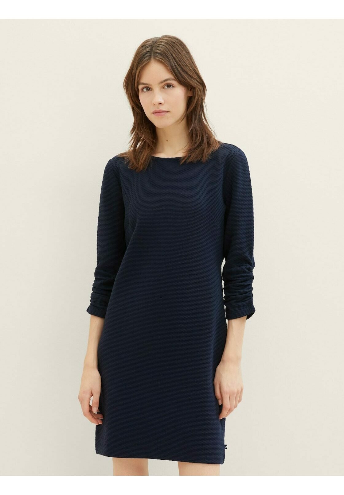 TOM TAILOR DENIM DRESS WITH SLEEVE DETAIL