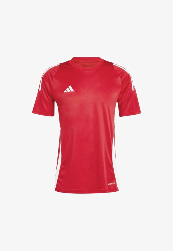 adidas Performance TIRO24 JERSEY - Sports T-shirt - team power red 2white
