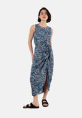 Apricot BATIK LEAF PRINT