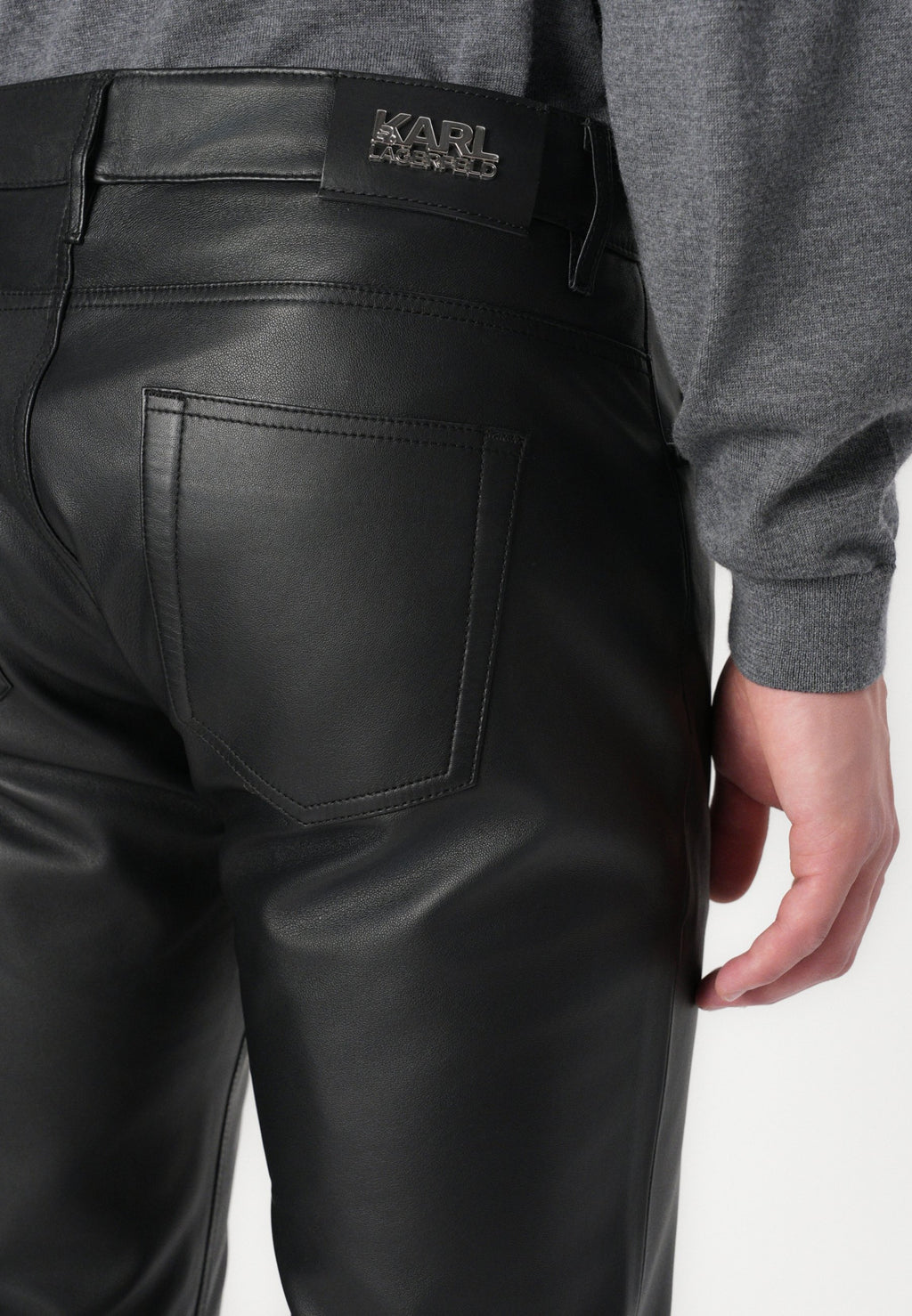 KARL LAGERFELD Lederhose Media 6