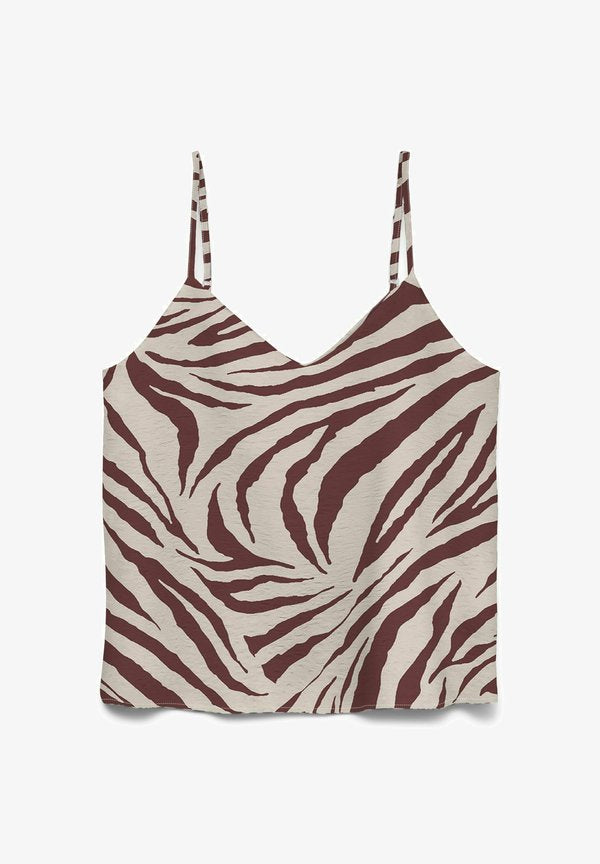 Vero Moda VMJOSIE - Top - pumice stone