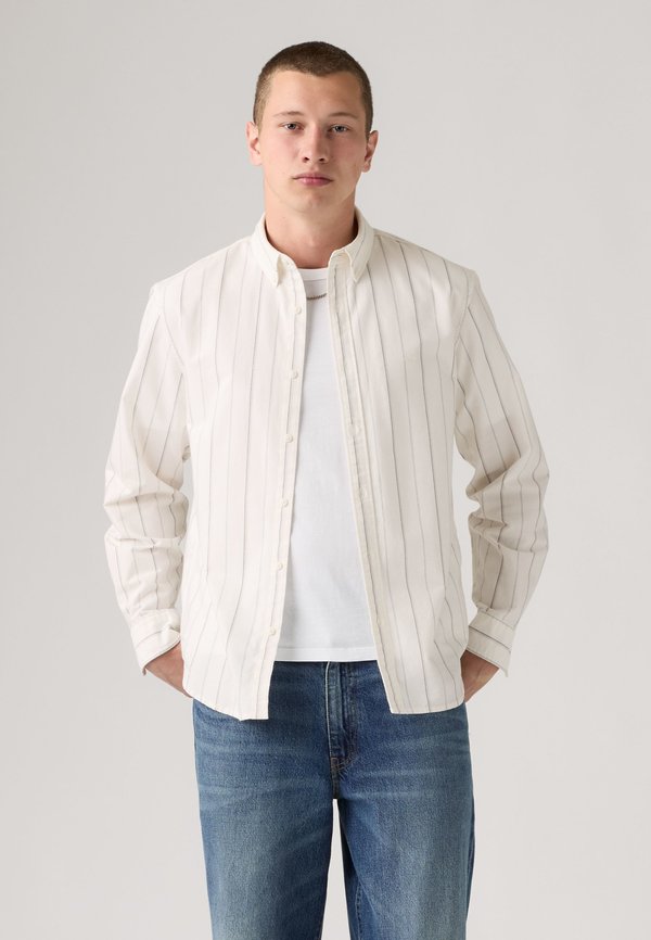 Levi's® AUTHENTIC BUTTON DOWN - Shirt - oisin stripe cloud dancer