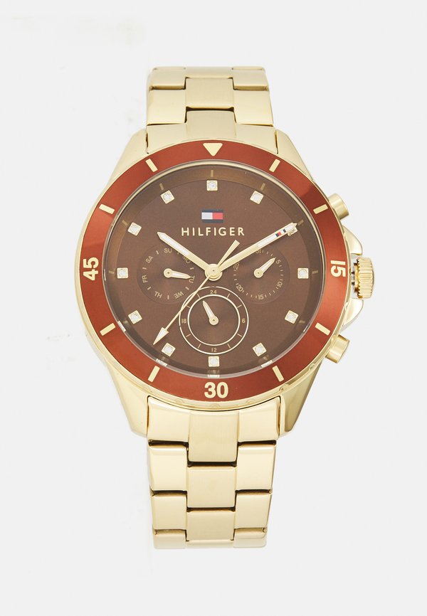 Tommy Hilfiger MELLIE - Watch - gold-coloured/brown