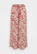 Vero Moda Petite VMBALI WIDE PANTS  - Trousers - marsala