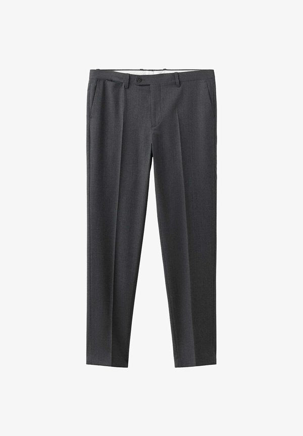 Mango ADULT - Suit trousers - grey