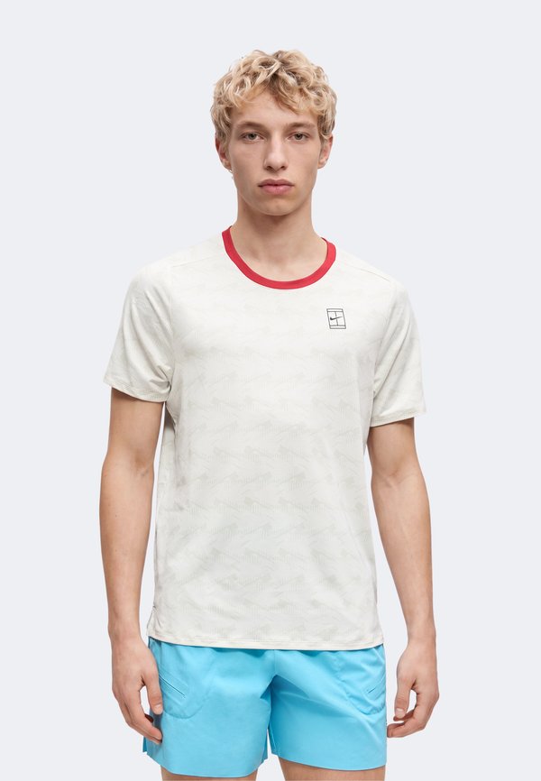 Nike Performance Sports T-shirt - light bone/tough red/black