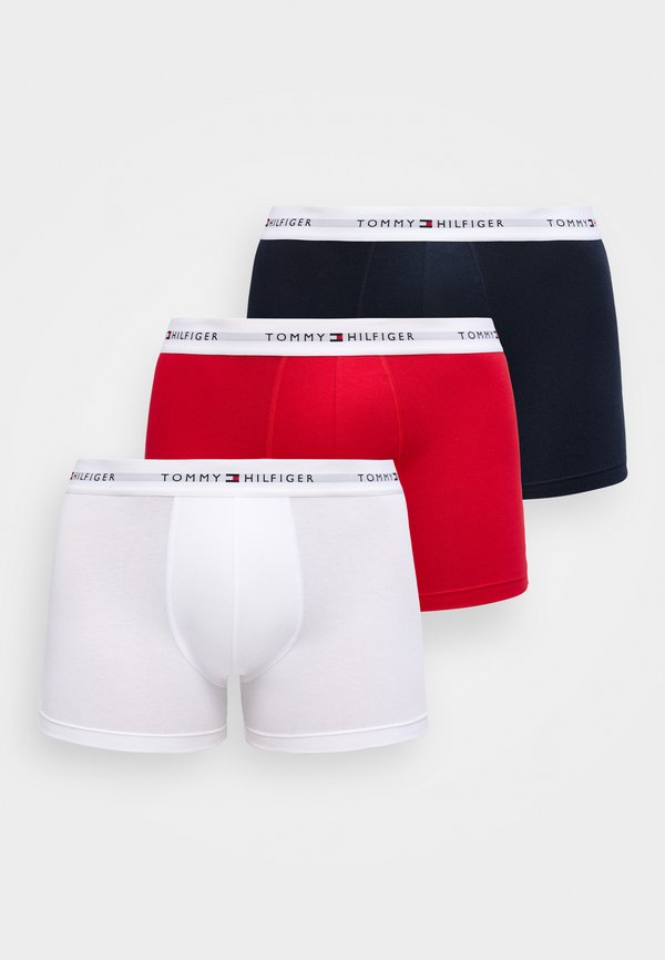 Tommy Hilfiger SIGNATURE 3 PACK - Trunks - desert sky/white/primary red