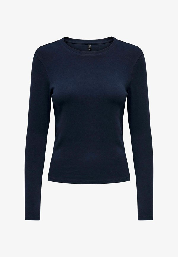ONLY ONLRILEY O-NECK L/S TOP JRS NOOS - Long sleeved top - night sky