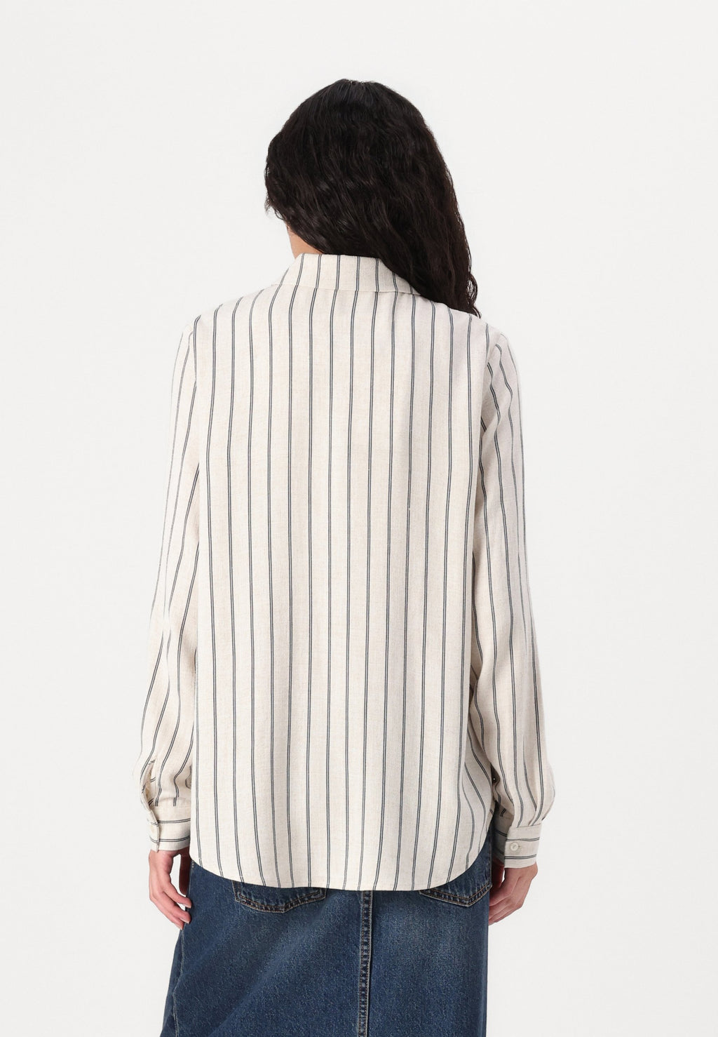 Selected Long sleeved striped