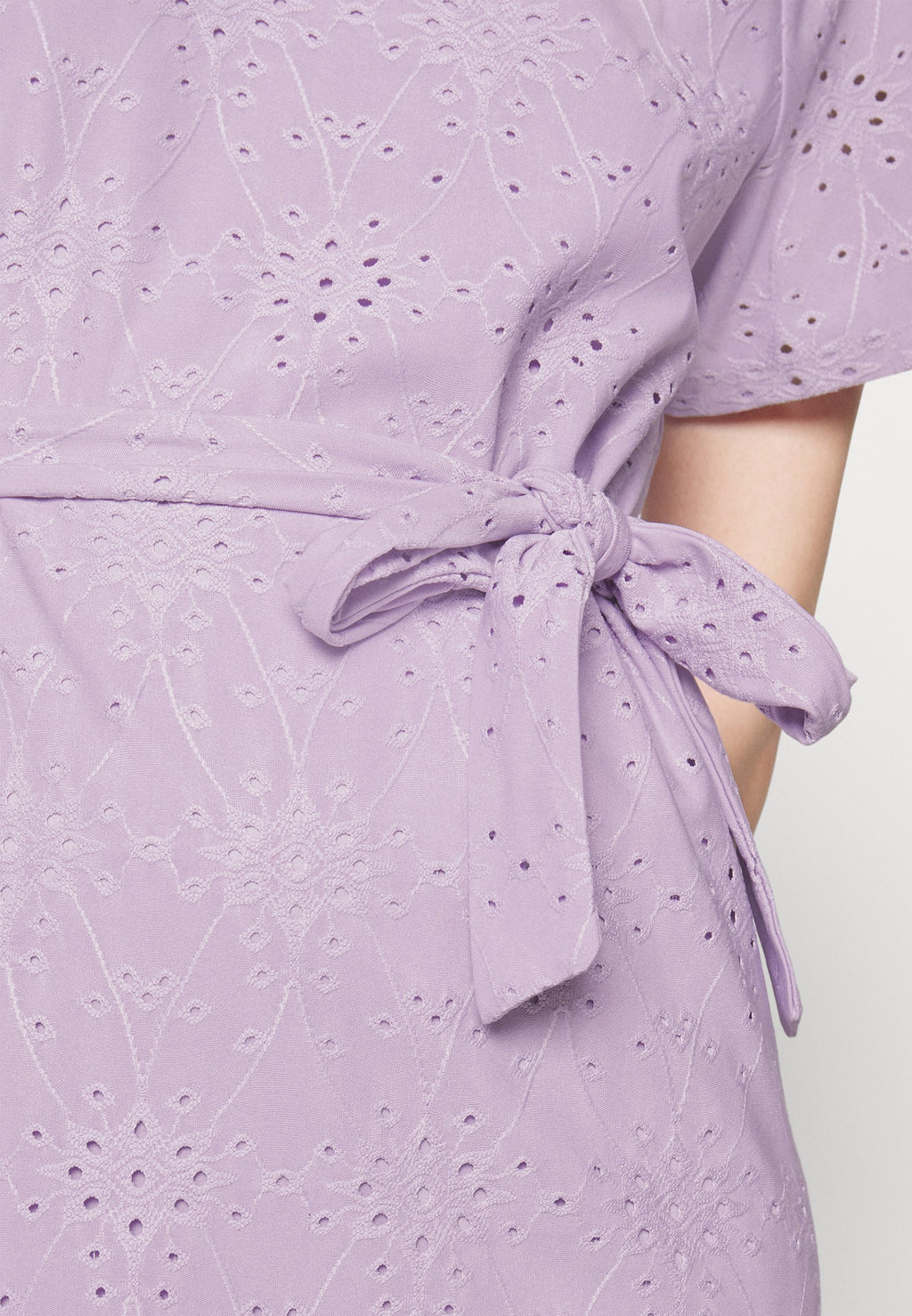 VILA Petite VIKAWA SHORT TIE BELT DRESS