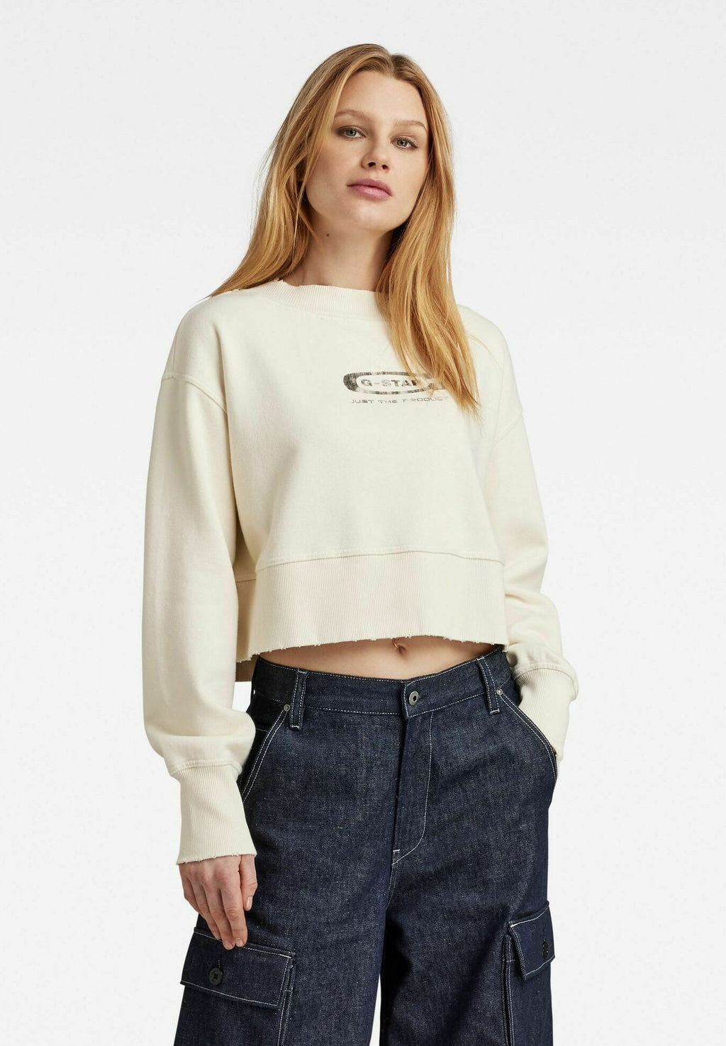 VINTAGE CROPPED LOGO LOOSE Media 2
