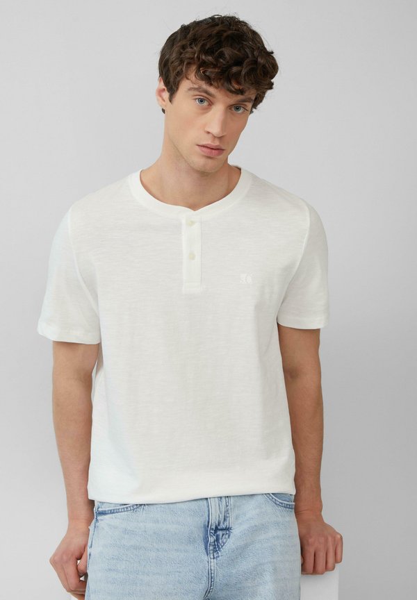 s.Oliver HENLEY - Basic T-shirt - weiß