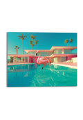 Orange Wallz PALM SPRING FLAMINGO