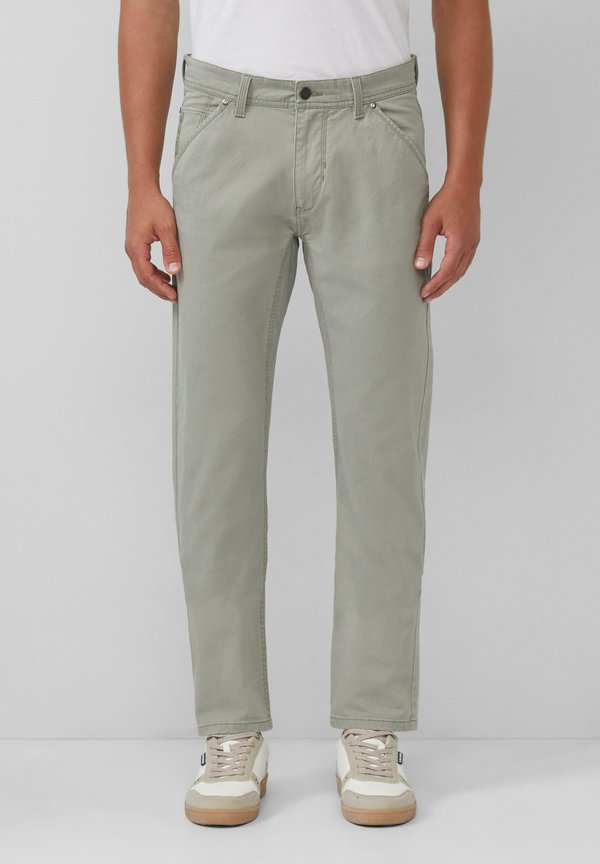 s.Oliver MIT ZIERNAHT - Trousers - helles olivgrün