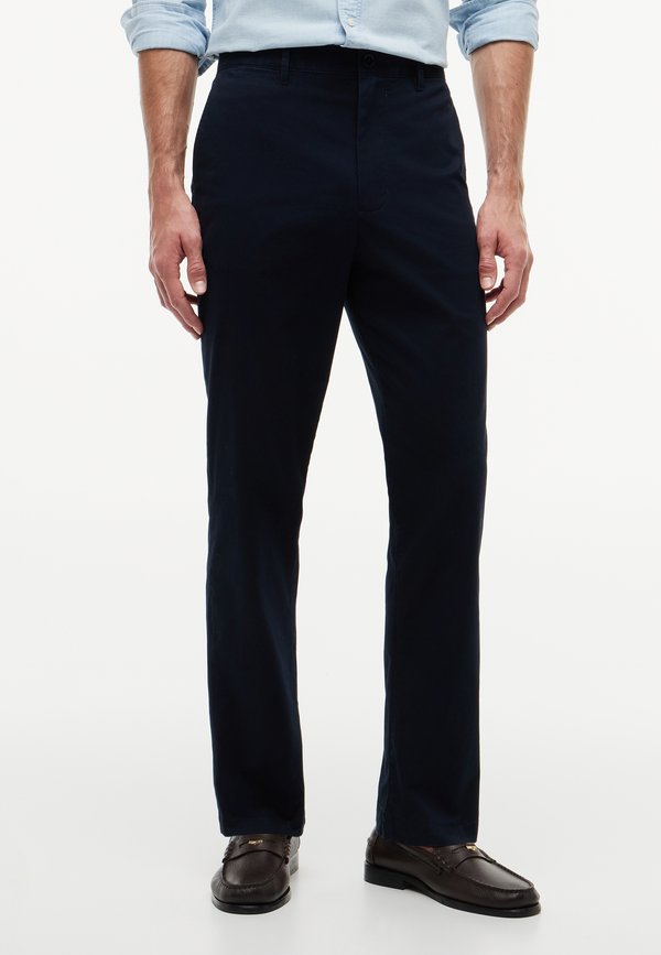 Tommy Hilfiger DOVER ESSENTIAL  - Trousers - navy blue