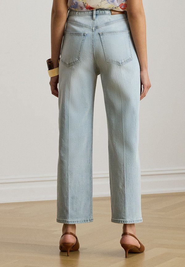 Lauren Ralph Lauren HIGH-RISE RELAXED STRAIGHT ANKLE JEAN