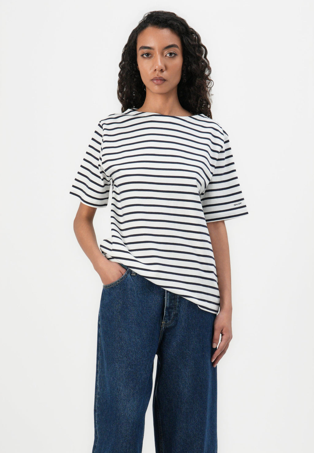 GANT STRIPE BOAT NECK