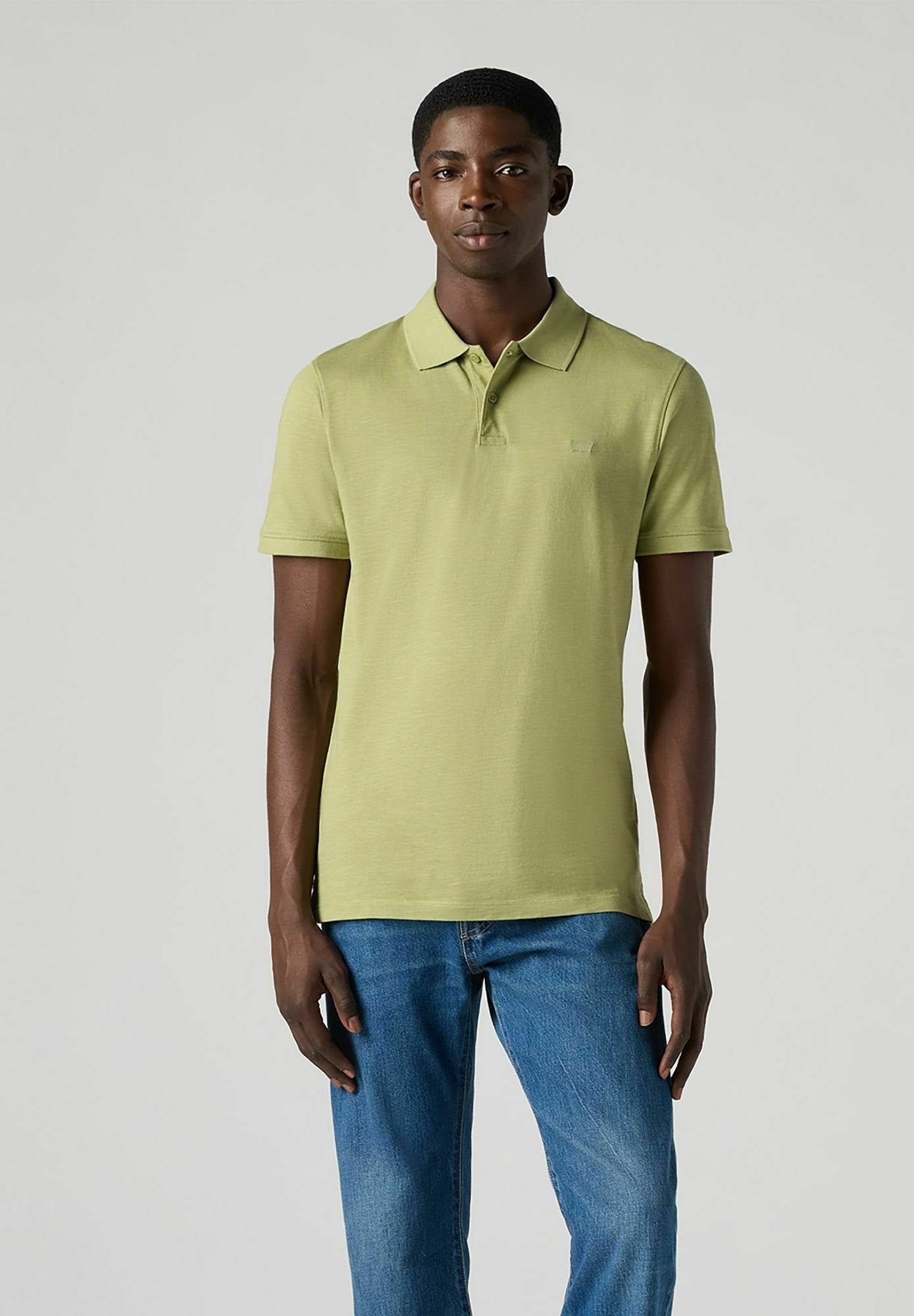 Levi's® SLIM HOUSEMARK POLO QUARTER TIPPING LEMO