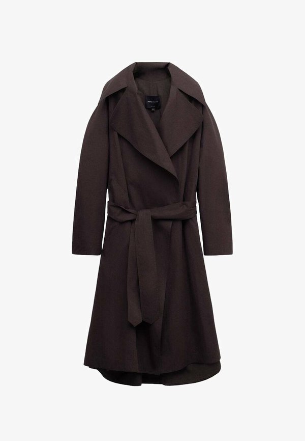Mango Classic coat - brown