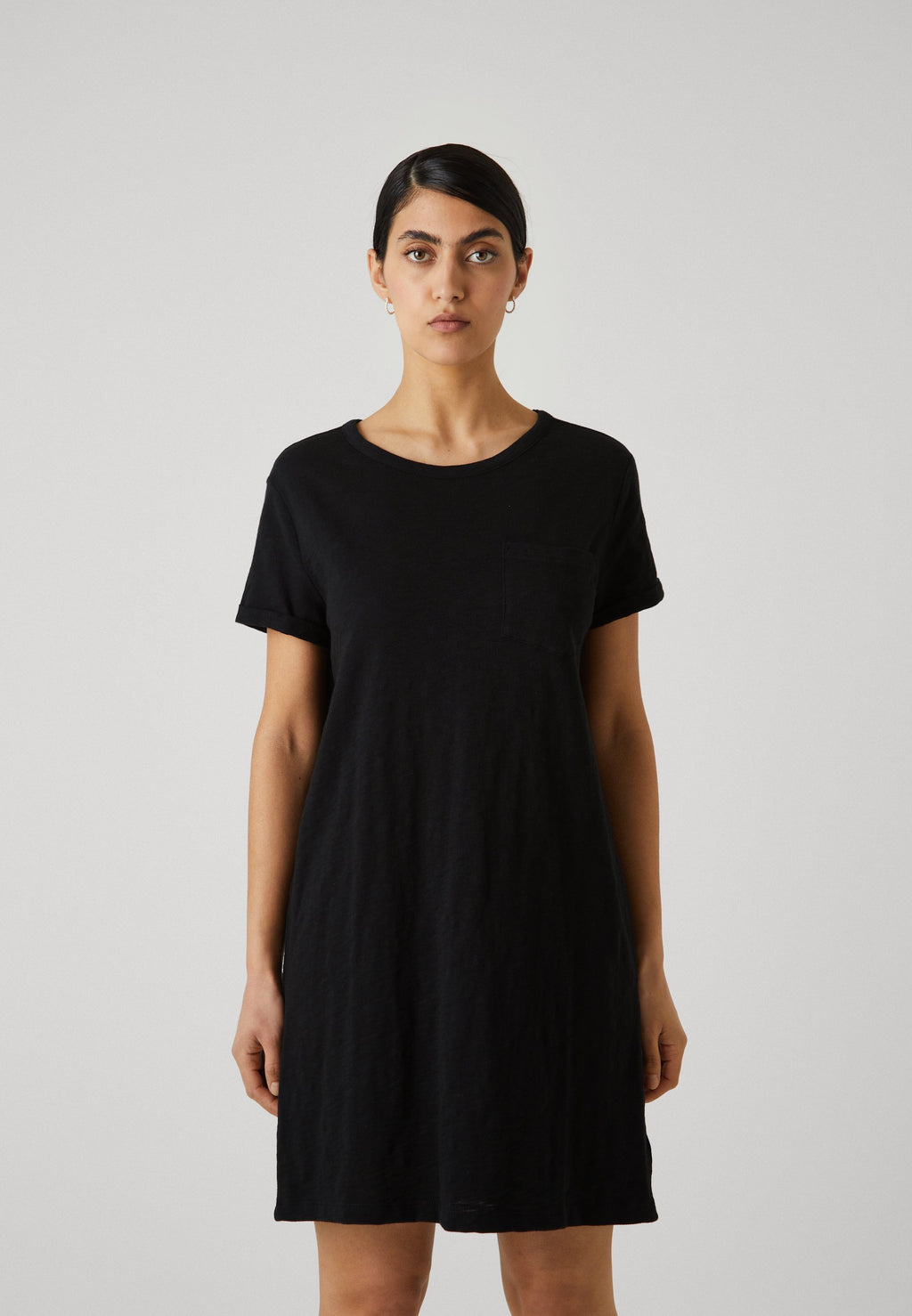 GAP Petite SOLID TEE DRESS