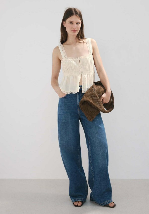 Mango ADULT - Blouse - off-white