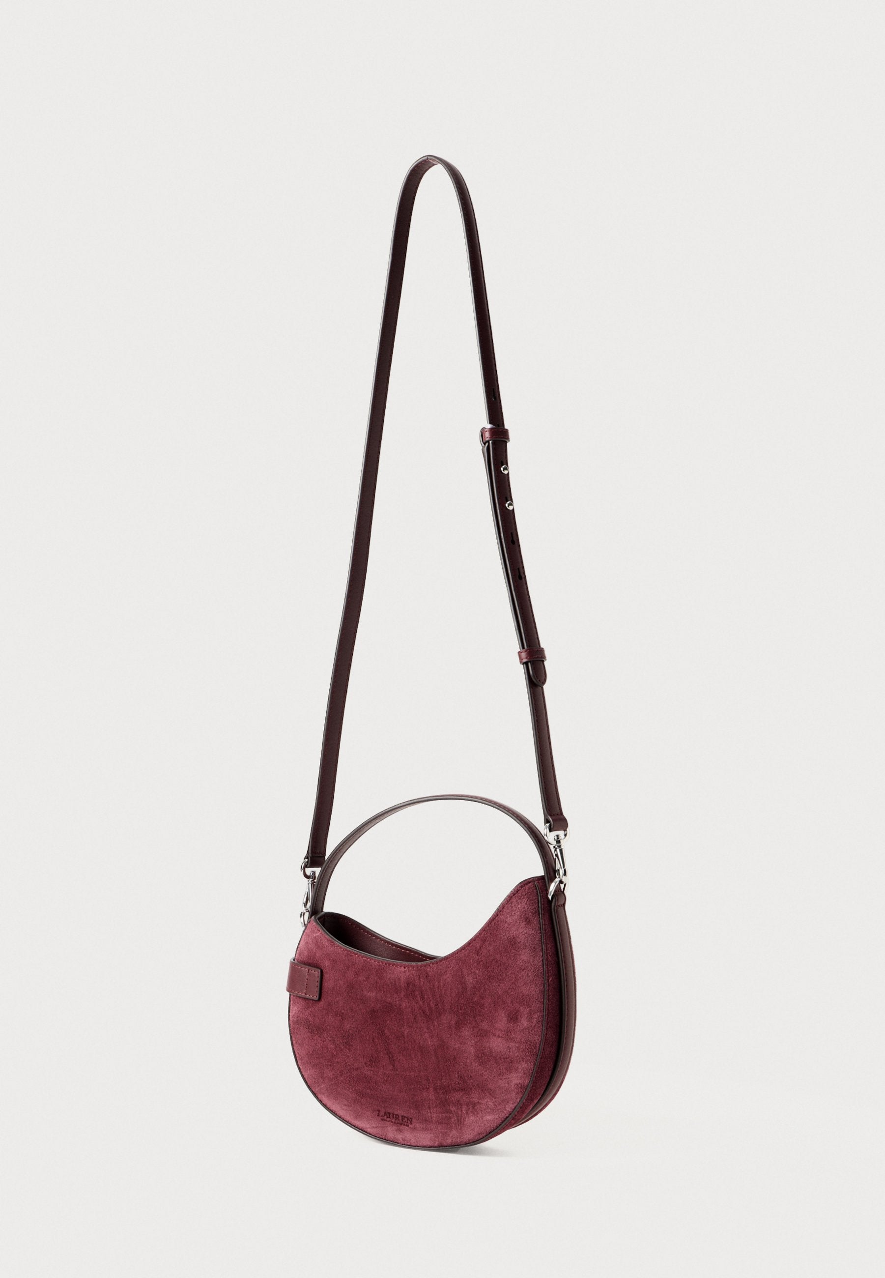 Lauren Ralph Lauren SUEDE SMALL TASHA CROSSBODY BAG